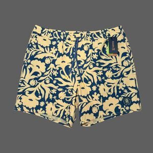 Roark Shorey 16" RB470 Cagliari Costa Print Swim Shorts Size XL NWT